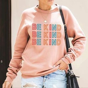 “Be Kind” Graphic Sweatshirt